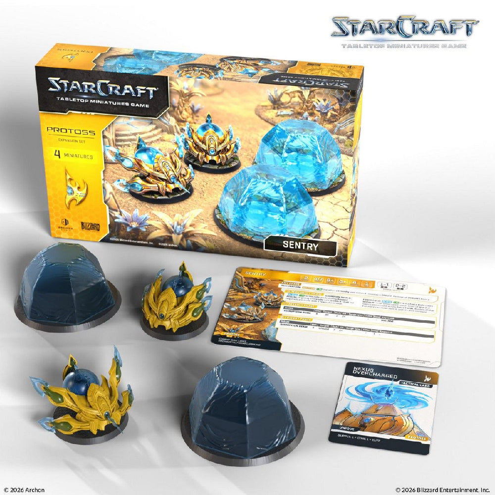 Starcraft Protoss Sentry Expansion Set Open Box