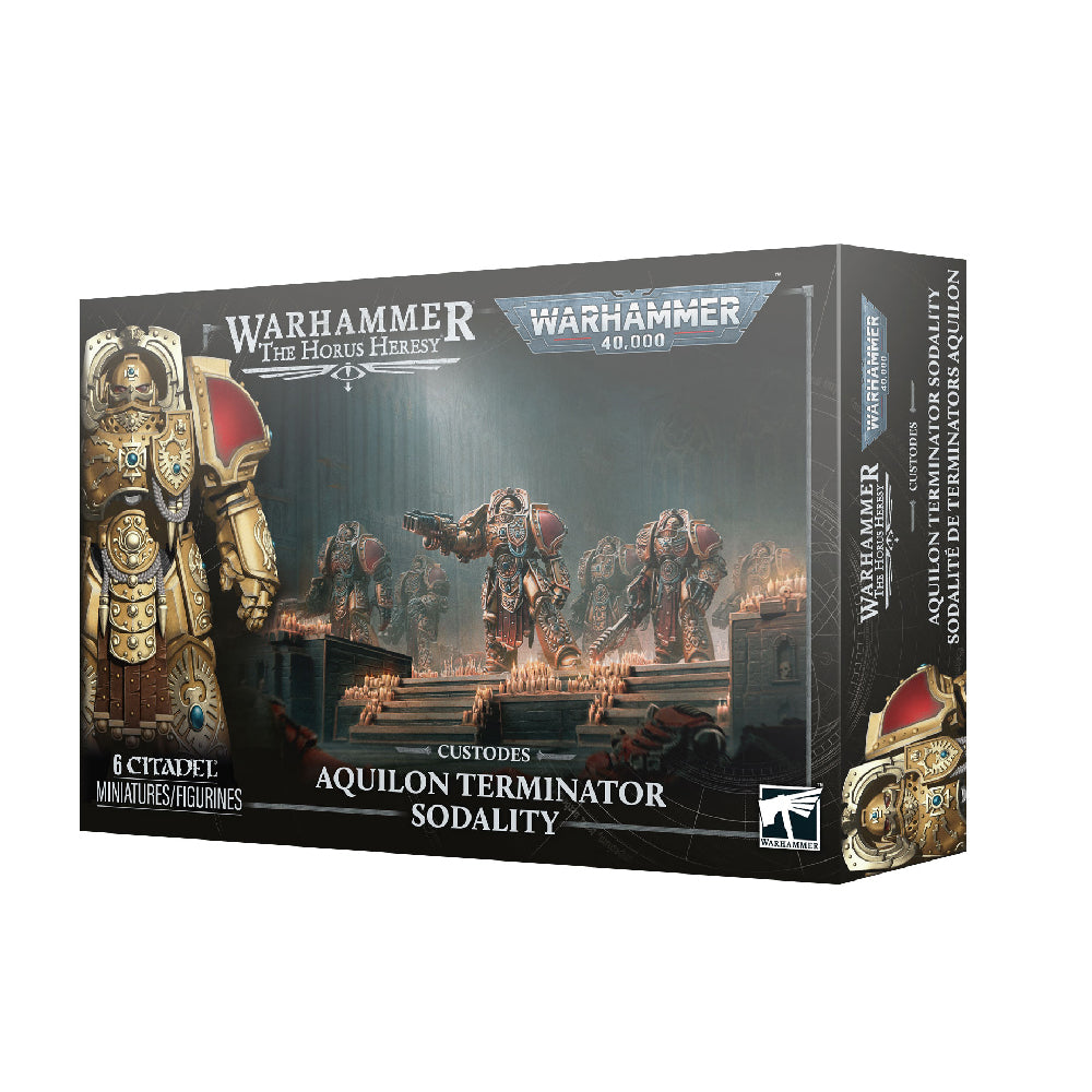 Warhammer 40,000 & The Horus Heresy Custodes Aquilon Terminator Sodality Box