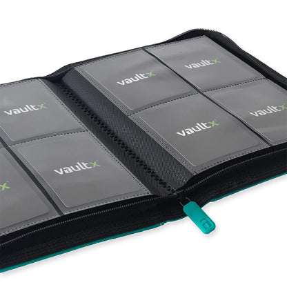 Ocean Blue Vaultx 4-Pocket Zip Binder