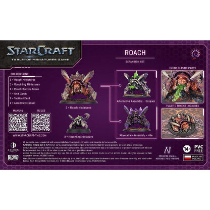 Starcraft Zerg Roach Expansion Set Box Back