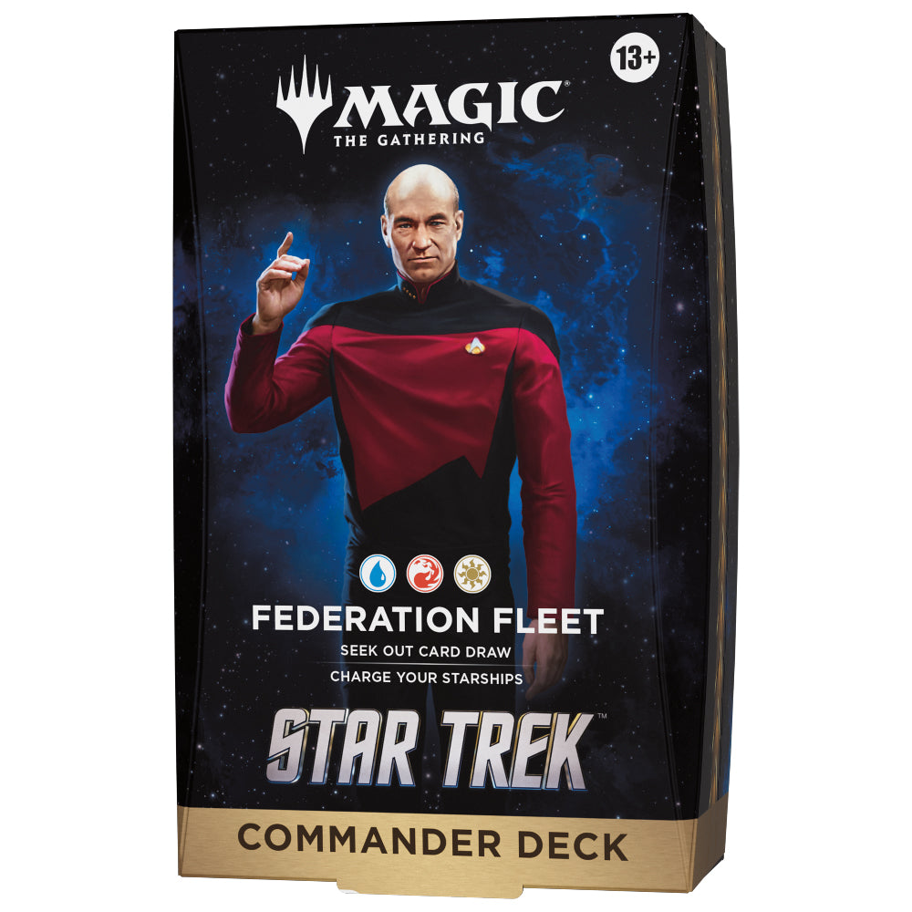 MTG Federation Fleet Star Trek Commander Deck
