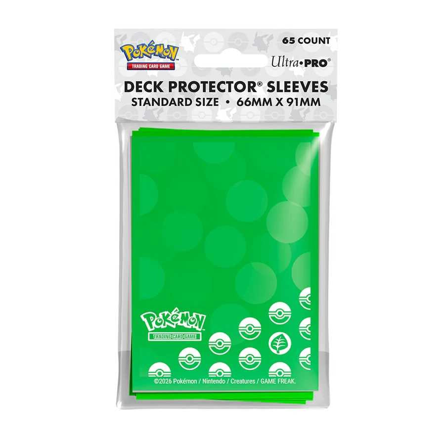 Pokémon TCG Grass Energy Deck Sleeves