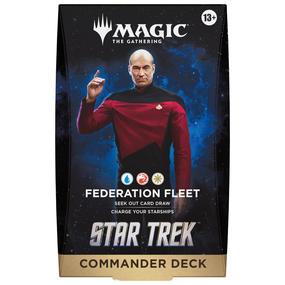 Sealed Magic! the Gathering x Star Trek Federation Fleet EDH Deck