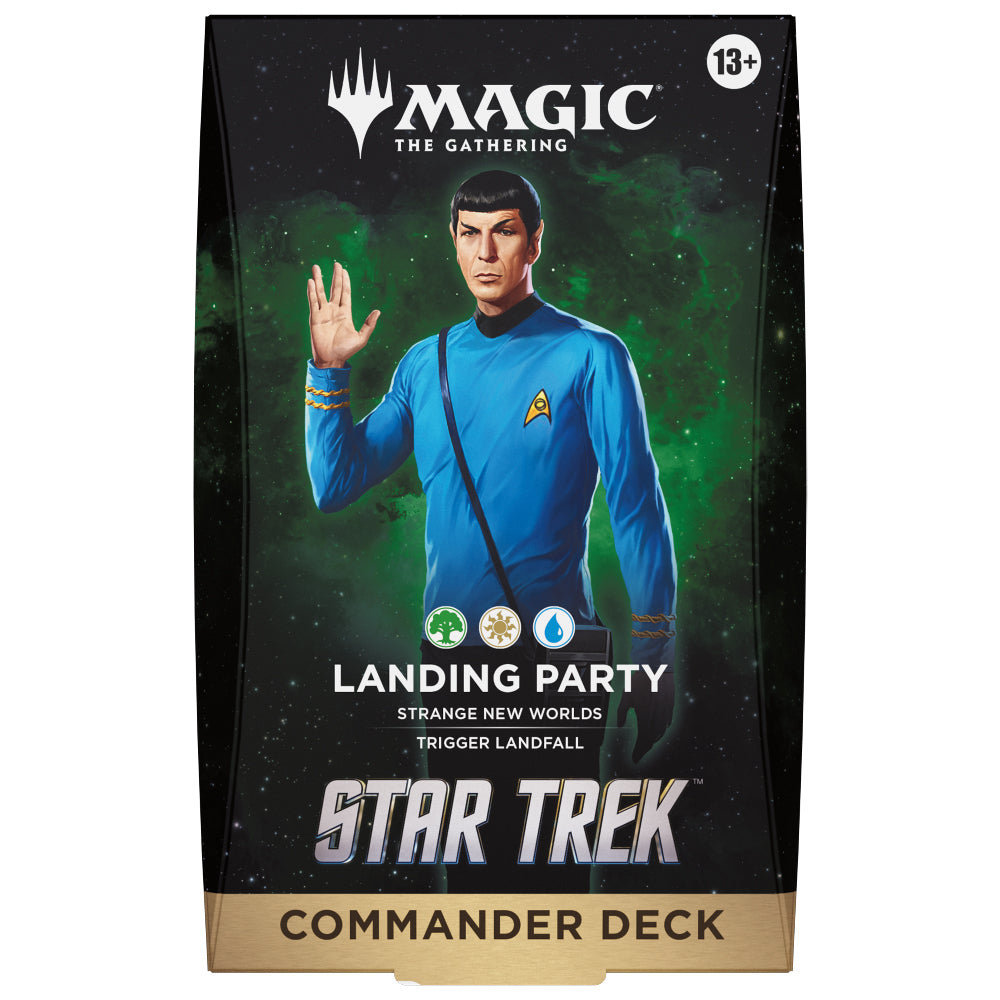 Sealed Magic! the Gathering x Star Trek Landing Party EDH Deck