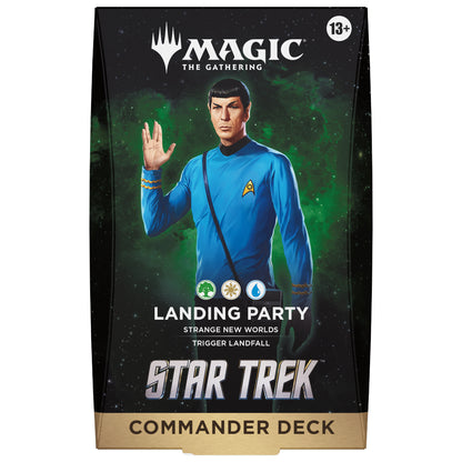 Sealed Magic! the Gathering x Star Trek Landing Party EDH Deck