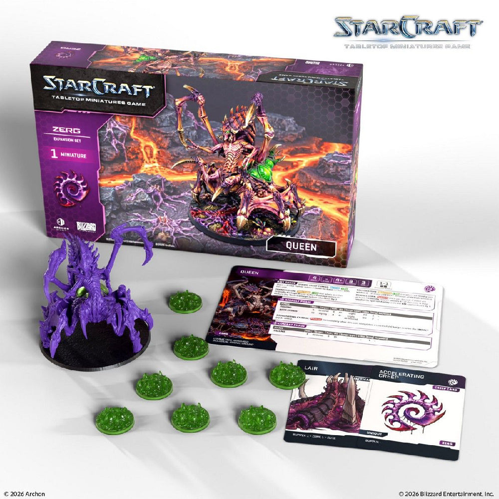 Starcraft Zerg Queen Expansion Set Open Box