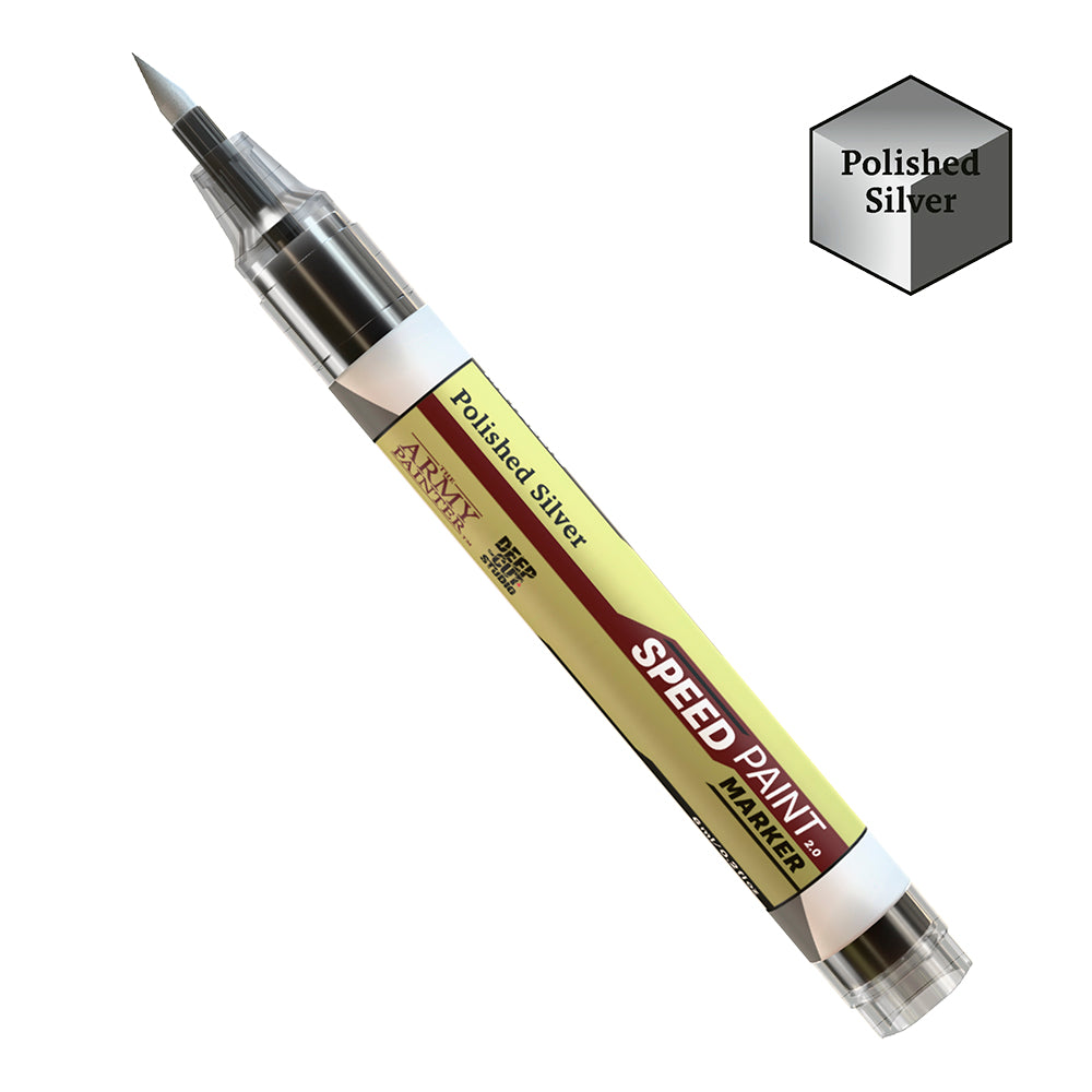 Polished Silver Speedpaint Marker