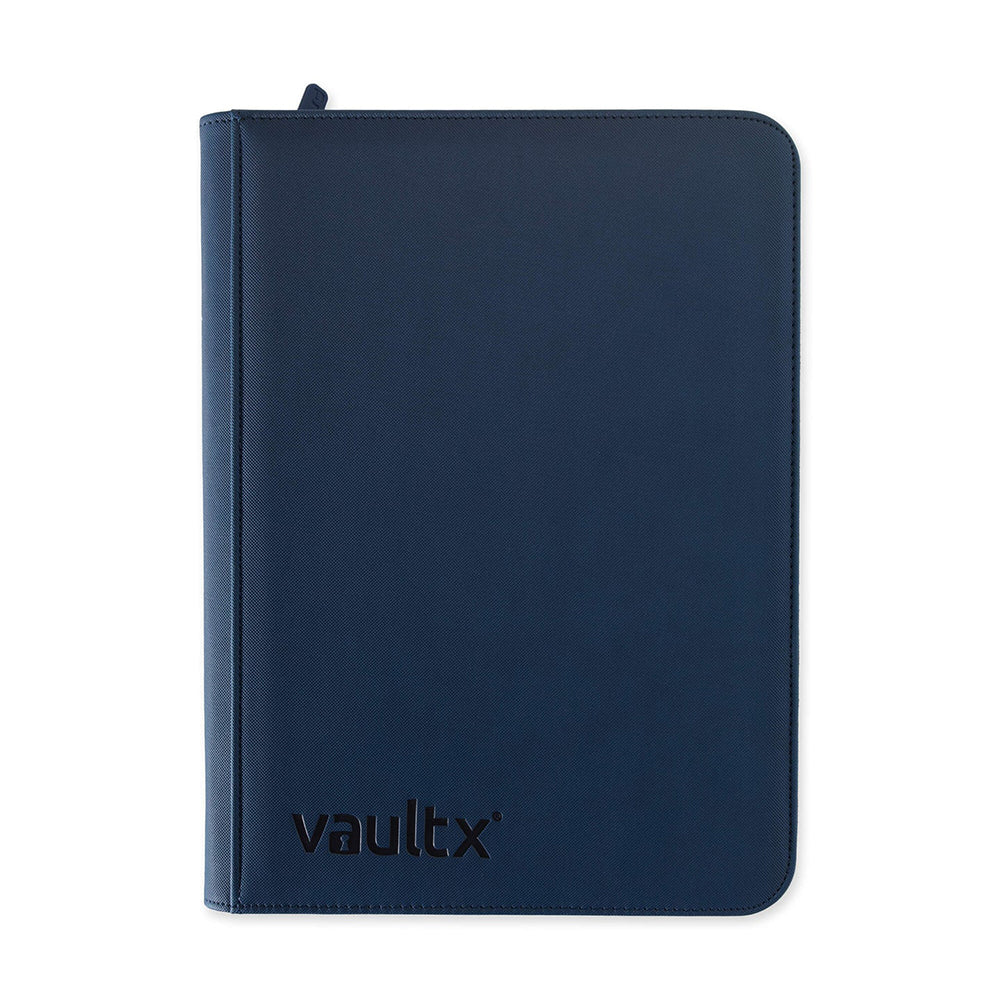 Royal Blue Vaultx 9-Pocket Zip Binder