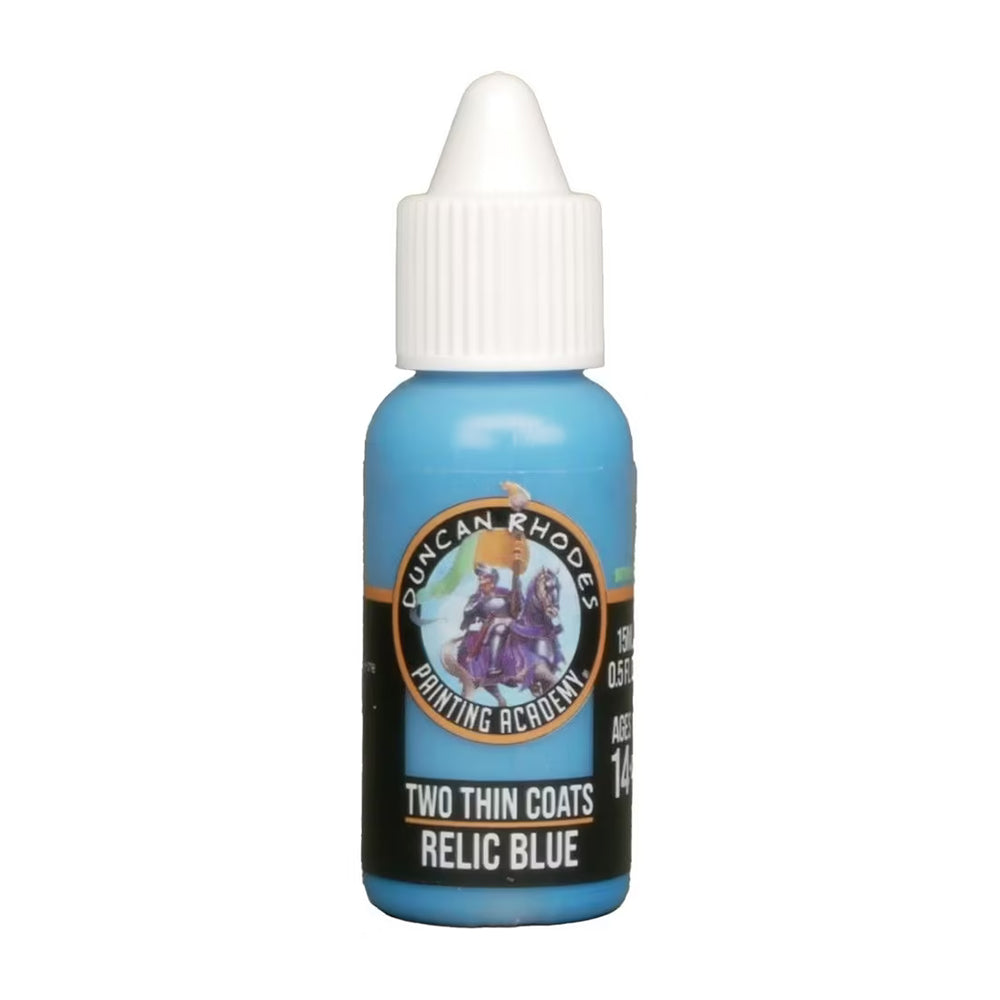 Relic Blue - Two Thin Coats
