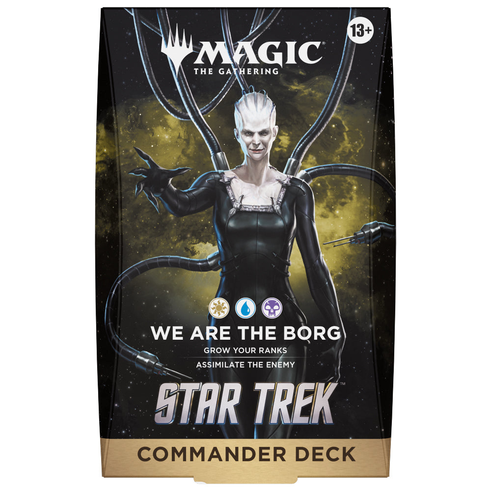 Sealed Magic! the Gathering x Star Trek We Are The Borg EDH Deck