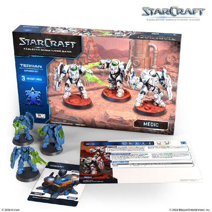 Starcraft Terran Medic Expansion Set Open Box