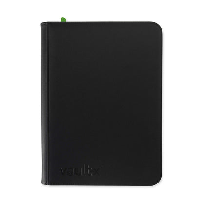 Signature Black Vaultx 9-Pocket Zip Binder