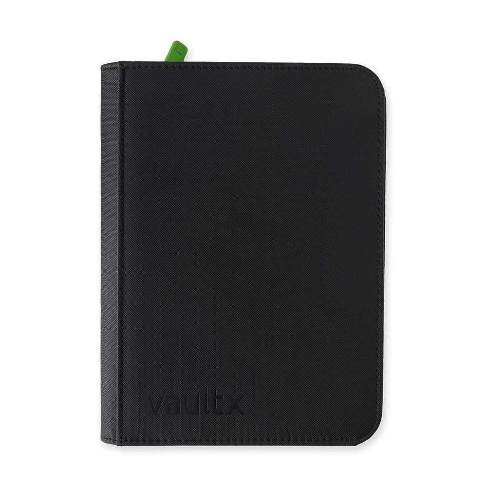 Signature Black Vaultx 4-Pocket Zip Binder