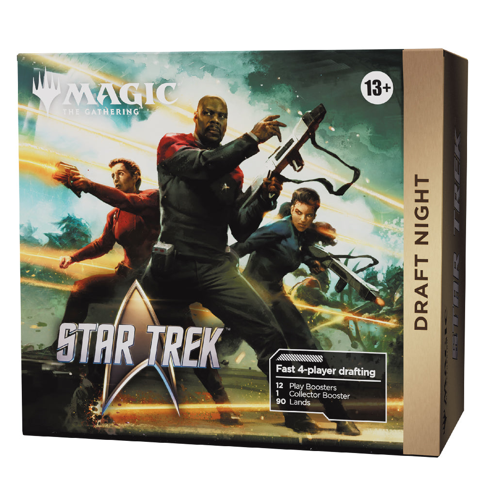 Magic! the Gathering Star Trek Draft Night Angled Box