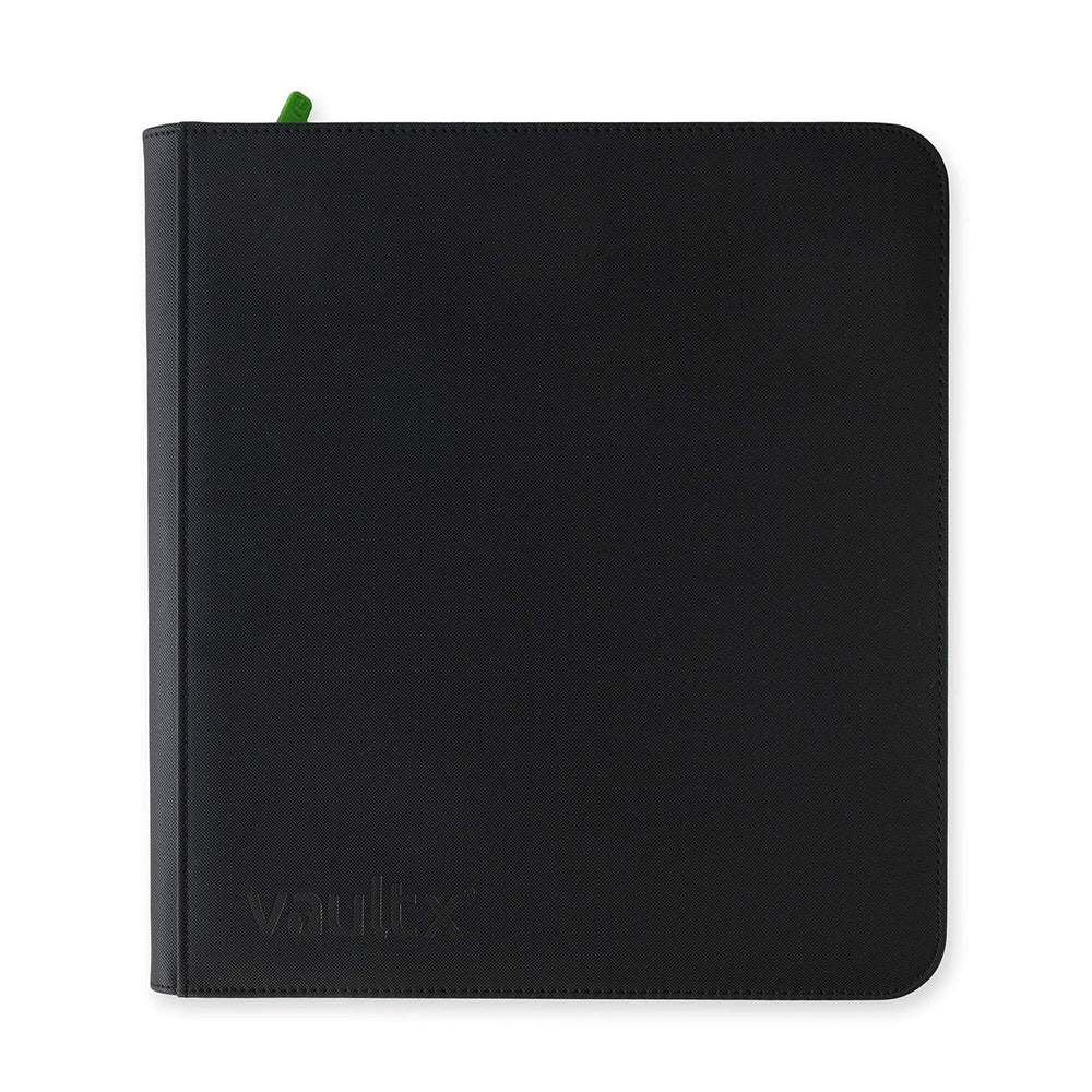 Signature Black Vaultx 12-Pocket Zip Binder