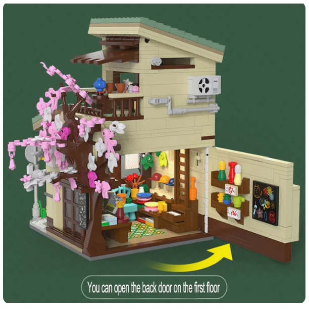Kitty's Japanese Grocery Store - Cada Brick Kit