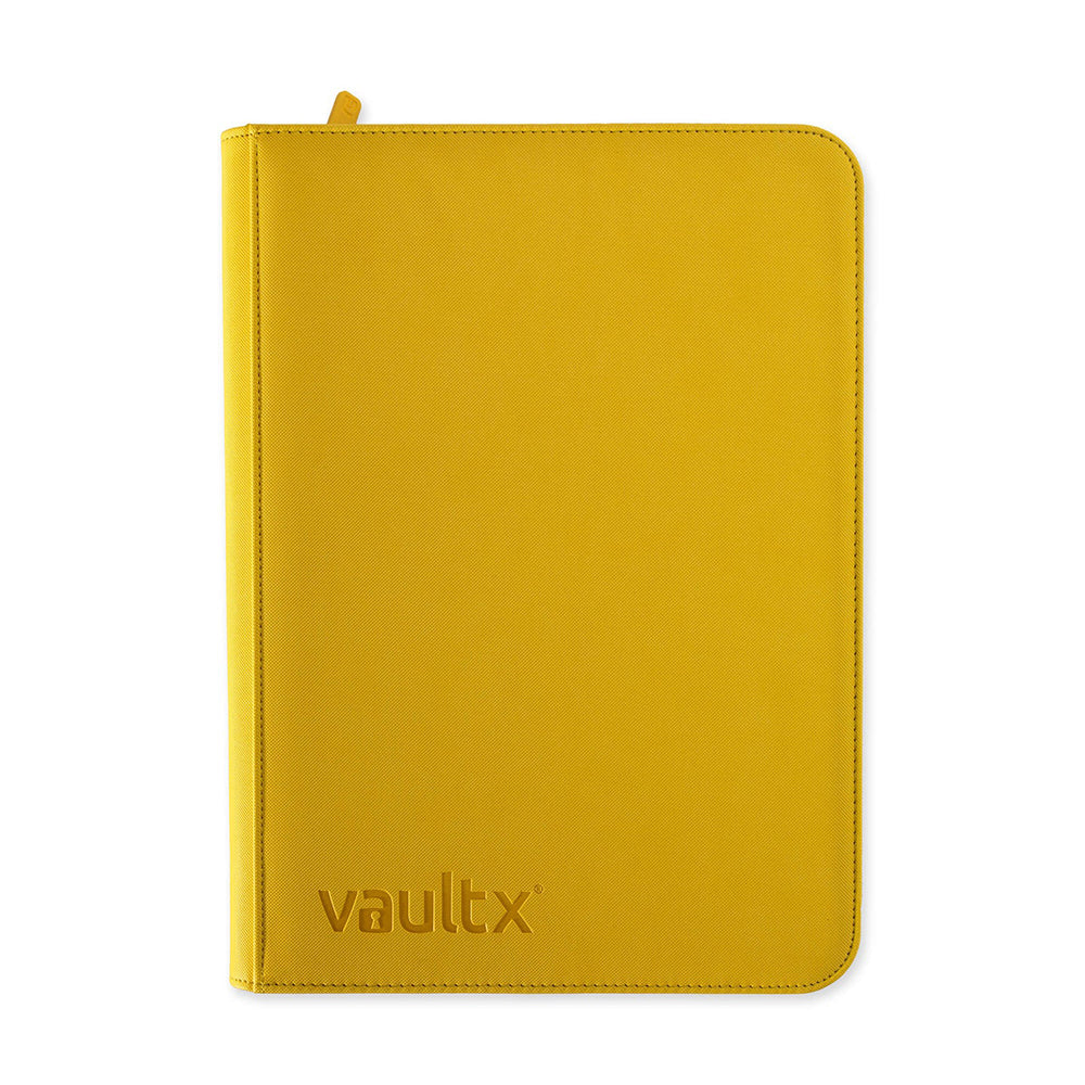 Sunrise Yellow Vaultx 9-Pocket Zip Binder