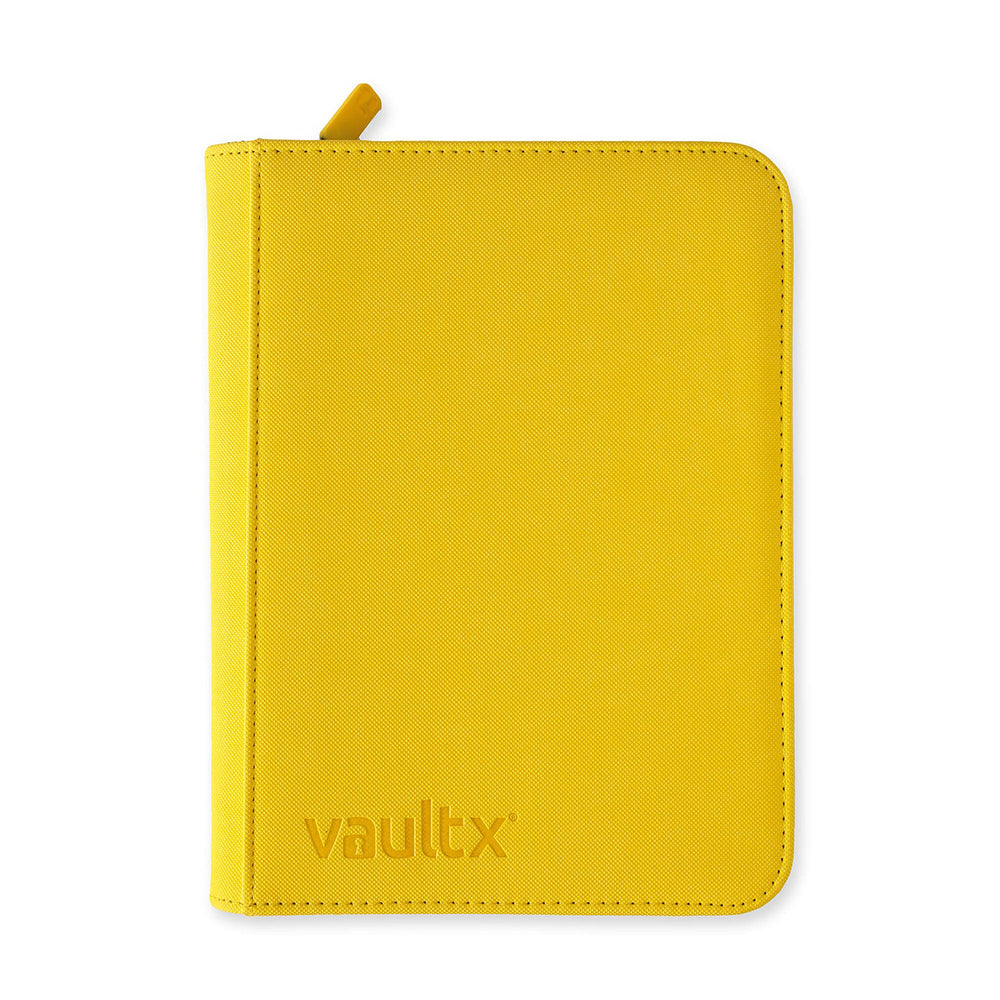 Sunrise Yellow Vaultx 4-Pocket Zip Binder