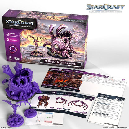 Starcraft Zerg Primal Kerrigan Hero Expansion Set Open Box