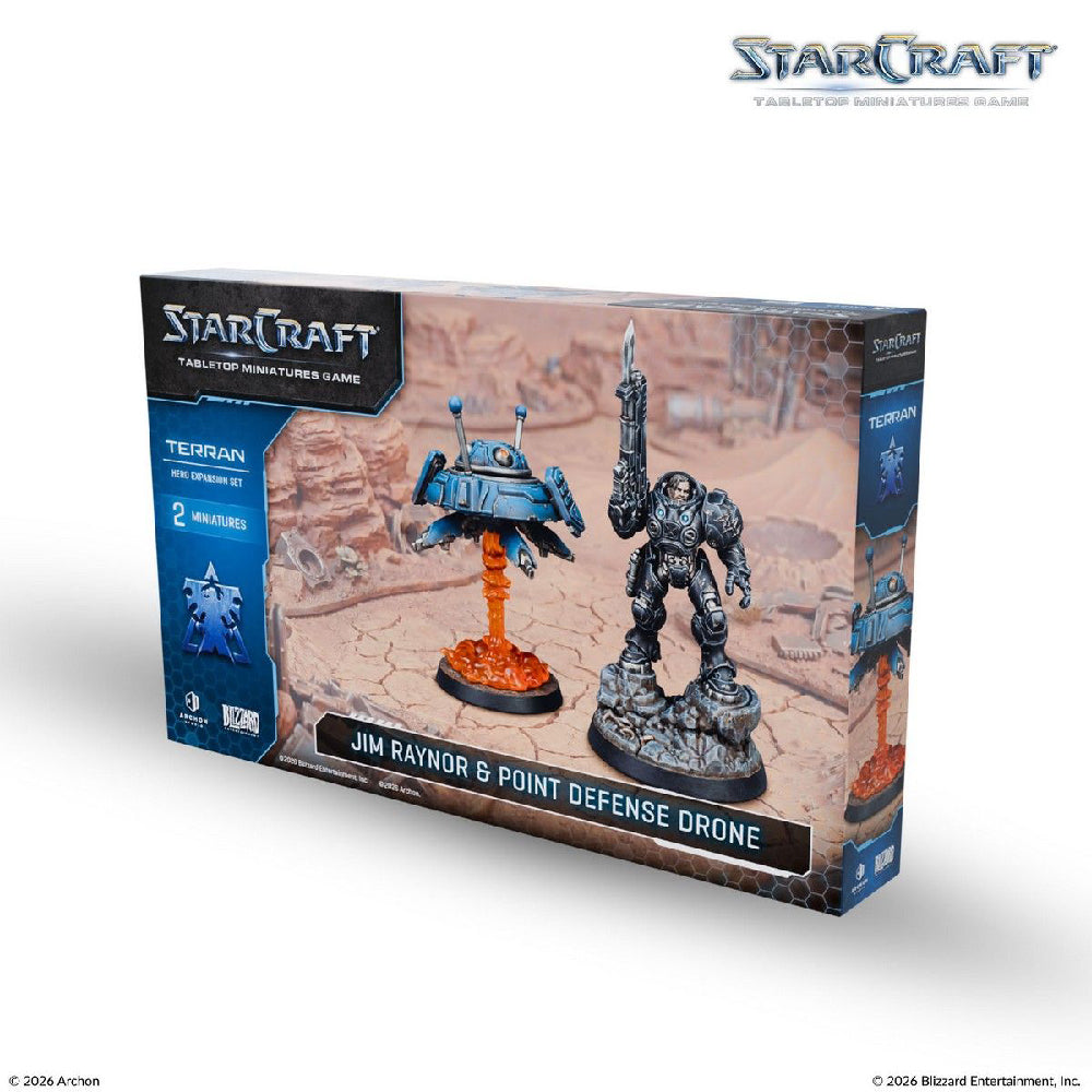 Starcraft Terran Raynor's Raiders Hero Expansion Sealed Box