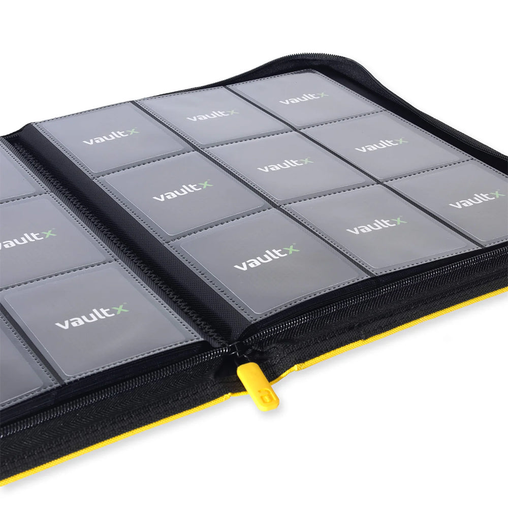 Sunrise Yellow Vaultx 9-Pocket Zip Binder