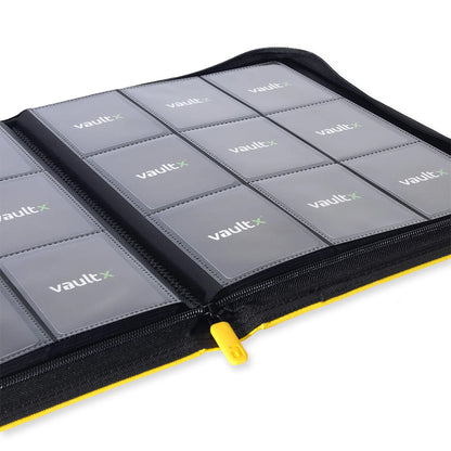 Sunrise Yellow Vaultx 9-Pocket Zip Binder