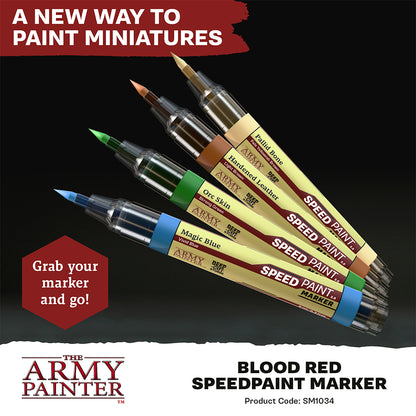 A New Way To Paint Miniatures Blood Red Marker Promo