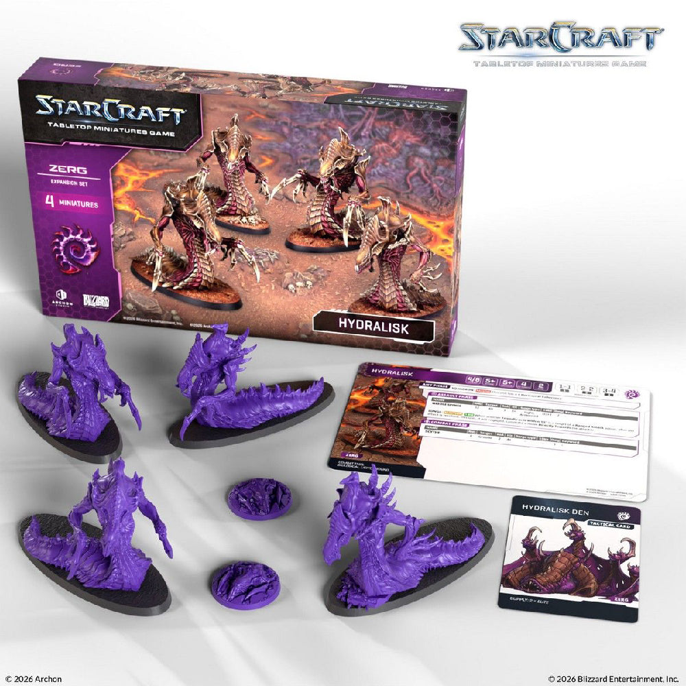 Starcraft Zerg Hydralisk Expansion Set Open Box