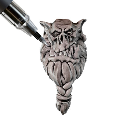 Gravelord Grey Colour Example Orc Head