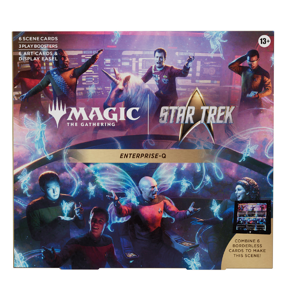 Magic! the Gathering x Star Trek Enterprise-Q Scene Box