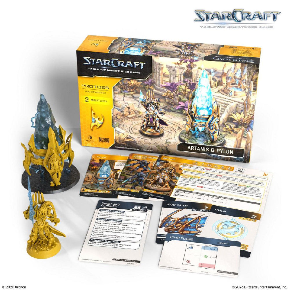 Starcraft Protoss Artanis Hierarch Hero Expansion Open Box