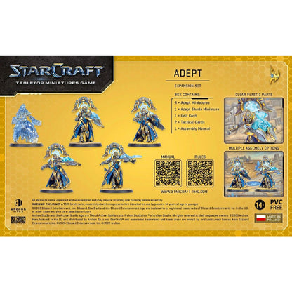 Starcraft Protoss Adept Expansion Set Box Back