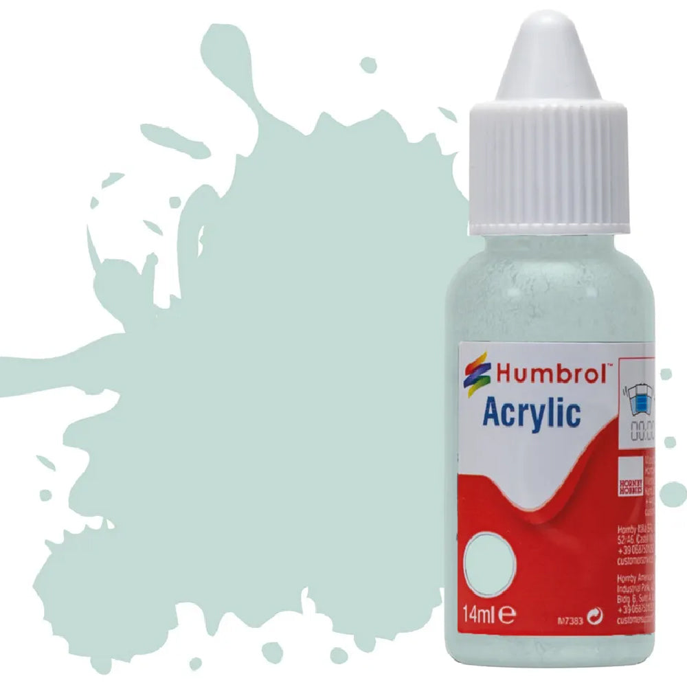 Humbrol Aircraft Blue Matt Acrylic Hobby Paint 14ml Dropper Bottle