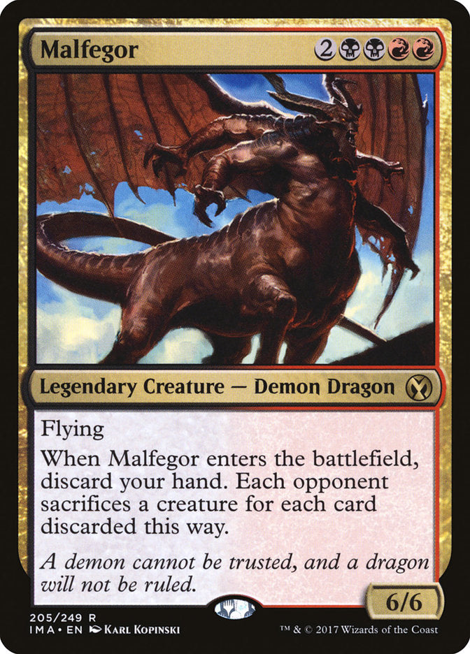 Malfegor - Iconic Masters #205