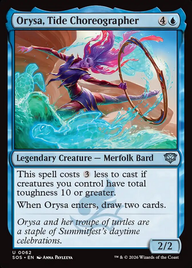 Orysa, Tide Choreographer Secrets of Strixhaven #062Card Front