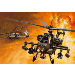 Apache AH-64A - Italeri 1:72 Scale Helicopter
