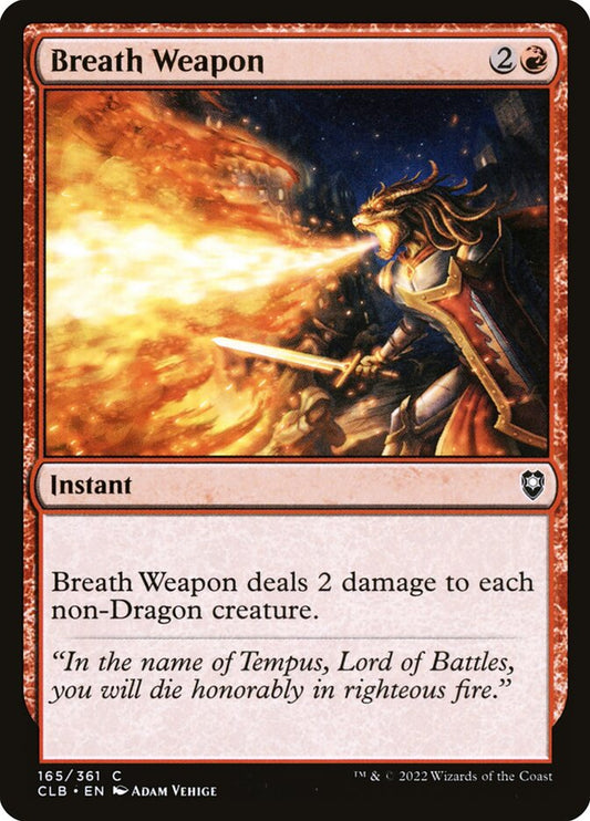 Breath Weapon - Commander Legend...