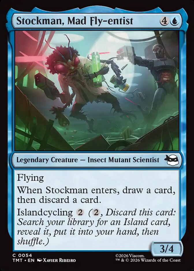Stockman, Mad Fly-entist Teenage Mutant Ninja Turtles #054
