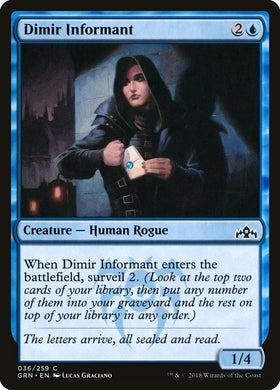 Dimir Informant MTG Singles | Gu...