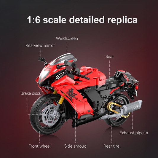 CaDA Suzuki Hayabusa 1:6 scale m...