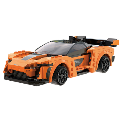 Orange Blaze Race Car - Cada RC Brick Model Kit