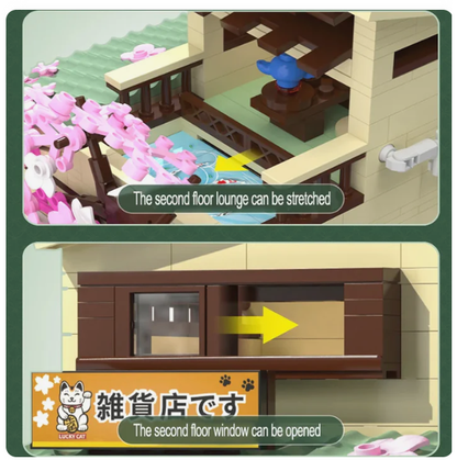 Kitty's Japanese Grocery Store - Cada Brick Kit