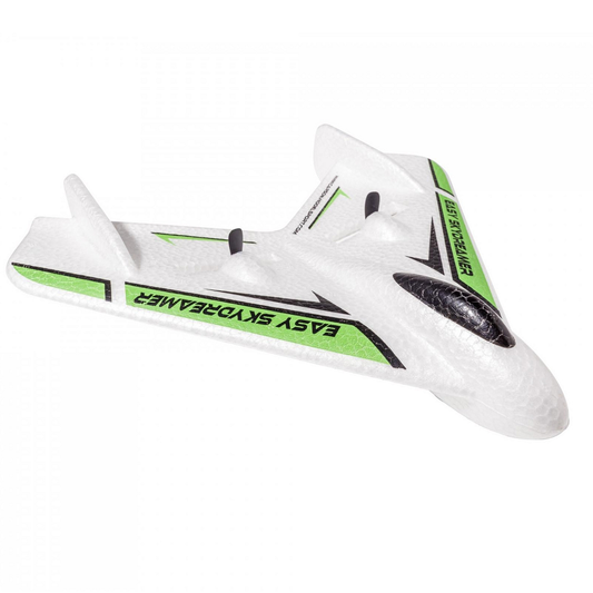green remote control glider with...