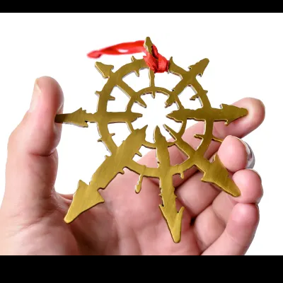 Warhammer 40,000: Chaos Star Tree Decoration