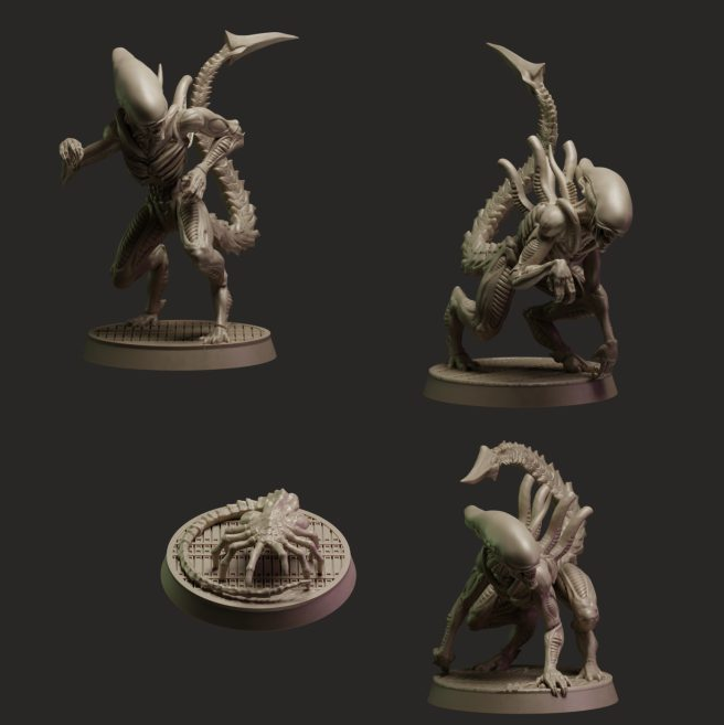 ALIEN RPG Miniatures Set Rapture Protocol