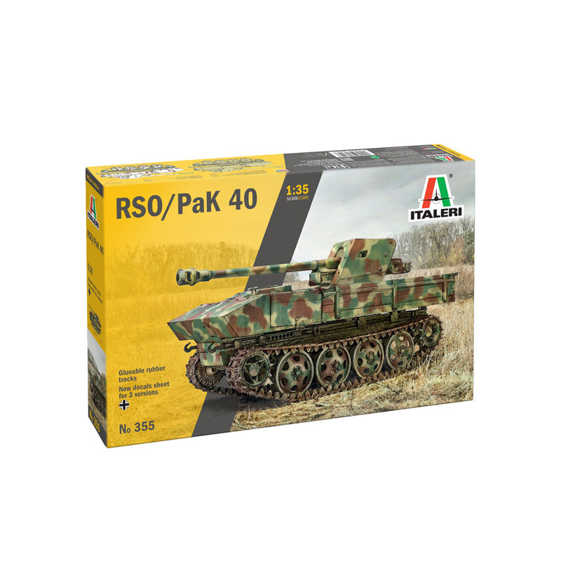 RSO/PaK 40 German Tracked Tractor Scale Model Kit
