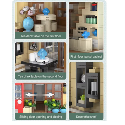 Japanese Kissaten Tea Shop - Cada Brick Kit