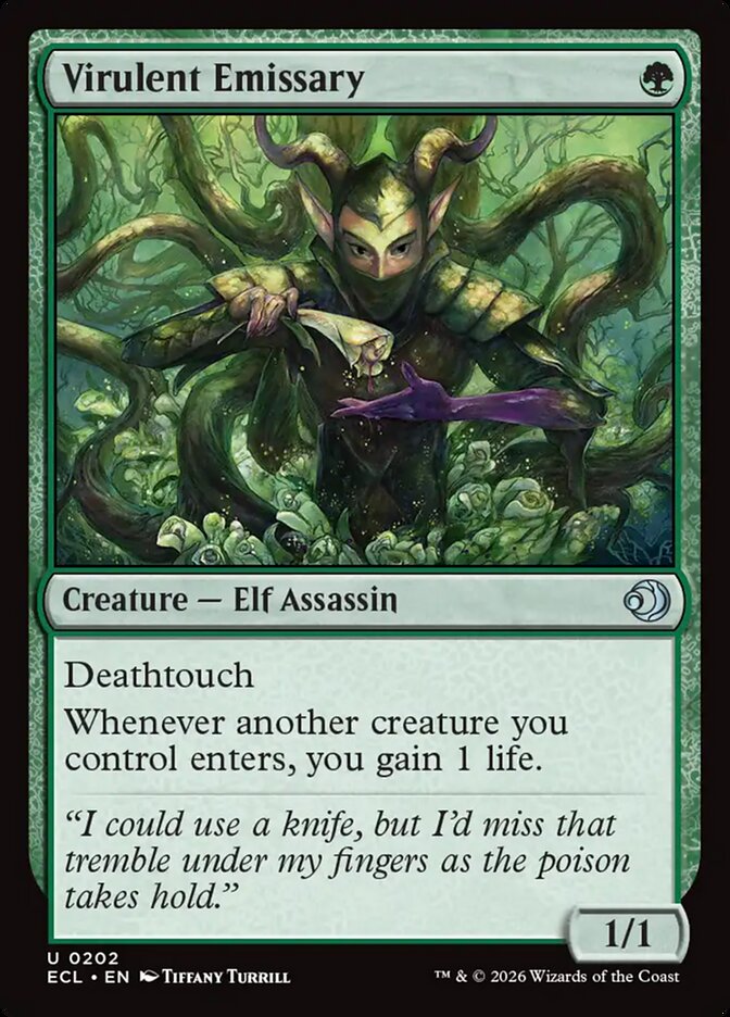 Virulent Emissary Lorwyn Eclipsed #202