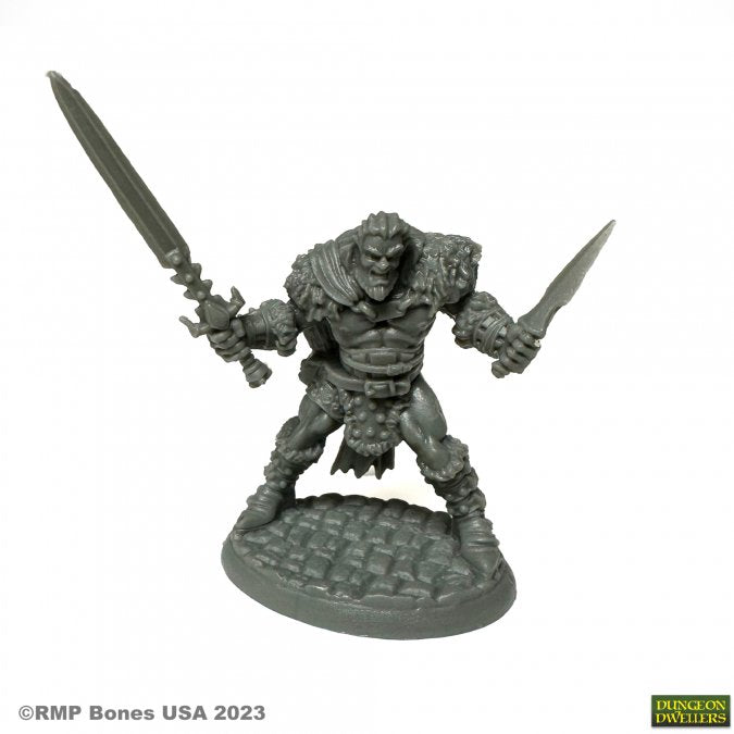 07086 Grundor Hoardtaker, Barbarian - Reaper Dungeon Dwellers