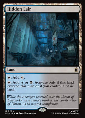 Marvel Superheroes Hidden Lair C...